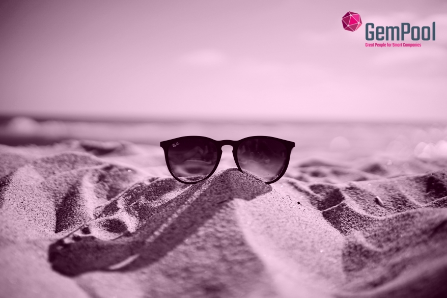 Why is it a good idea to look for a job during the summer ?