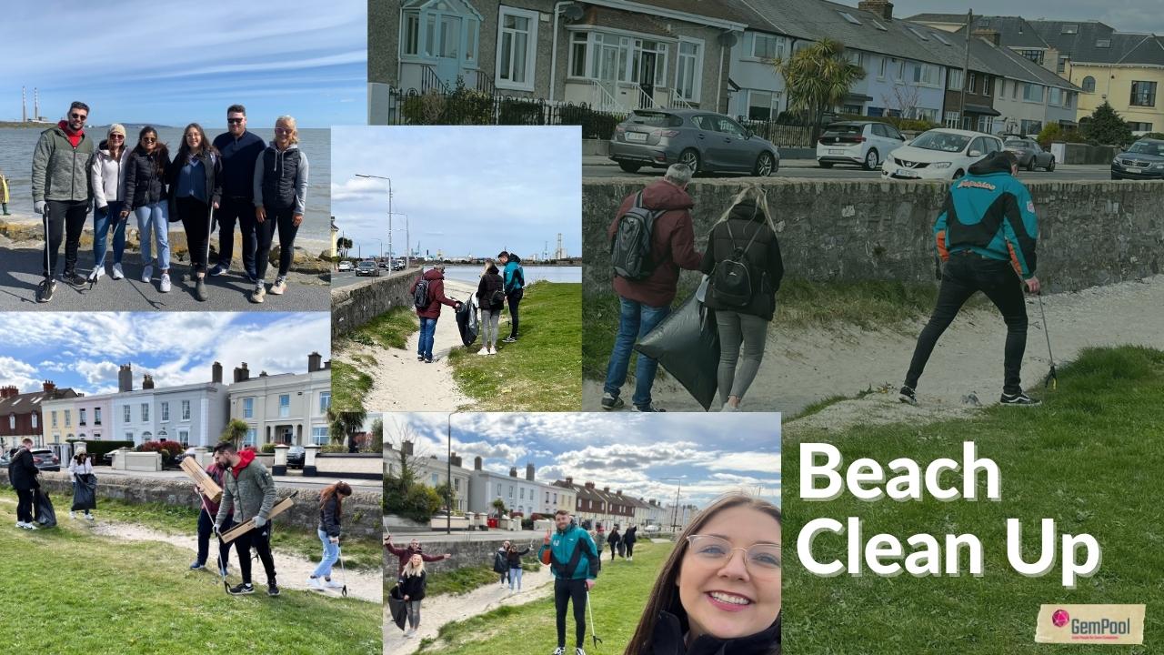 gempool beach clean up