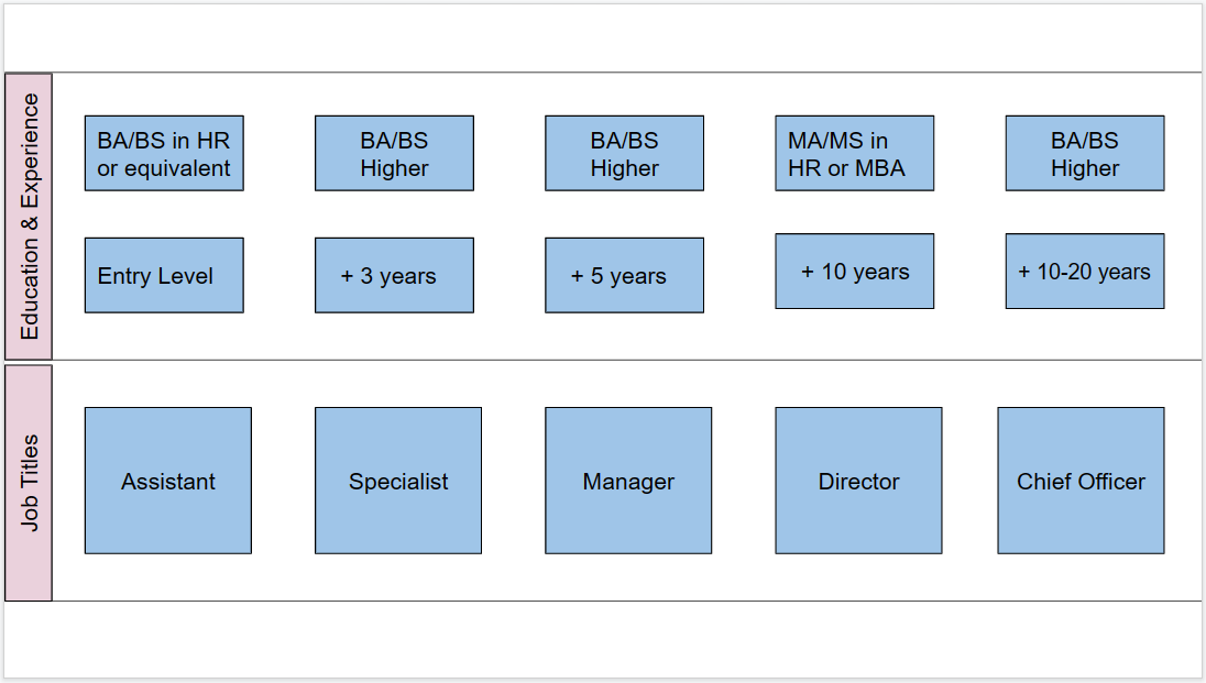 career path for a HR professional