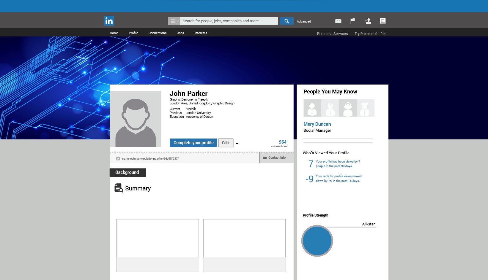 adding correct details to linkedin profile