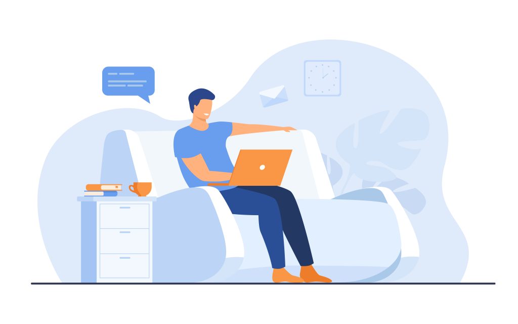 working from home during covid