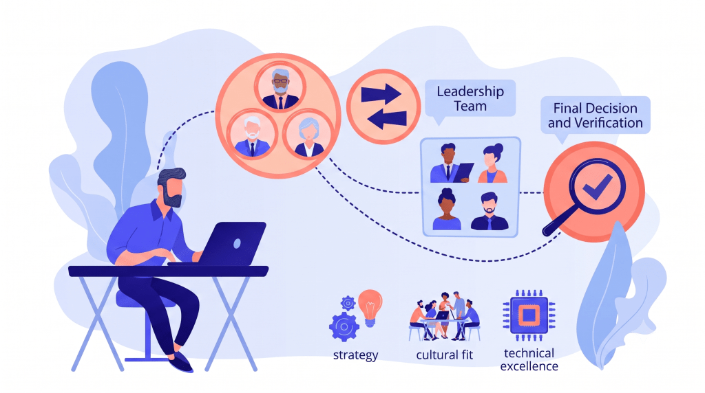interview process for senior leadership roles in Ireland